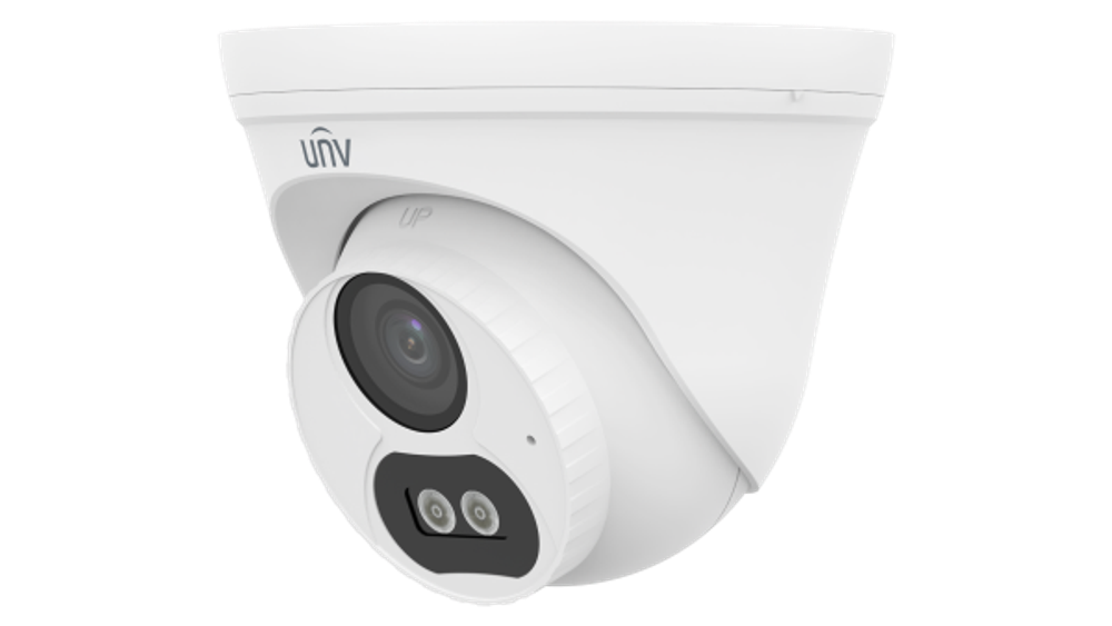 IP-камера Uniview IPC3614LB-AF28K-DL2 (2.8 мм) 4Мп, купольная, с двойной подсветкой и микрофоном