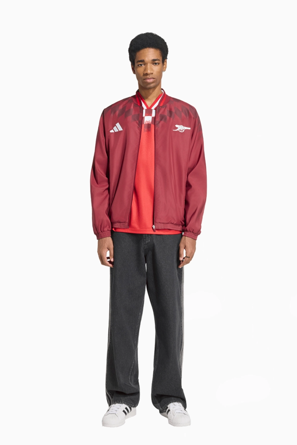 Кофта adidas Arsenal FC 26/27 Stadium - бордовый