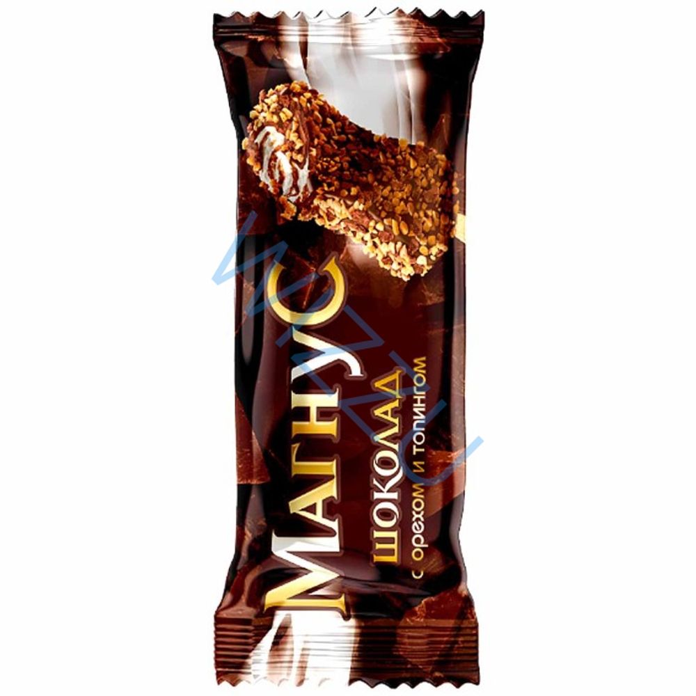 Мороженое "Магнус" с топингом и орехами 60г