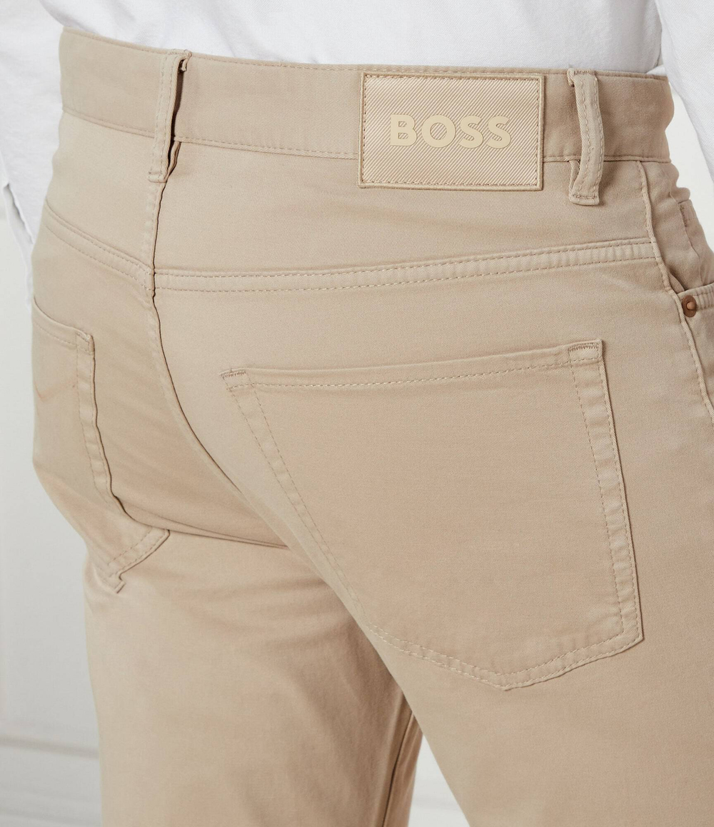 Брюки H-Delaware5 BOSS BLACK - бежевый(50524421)
