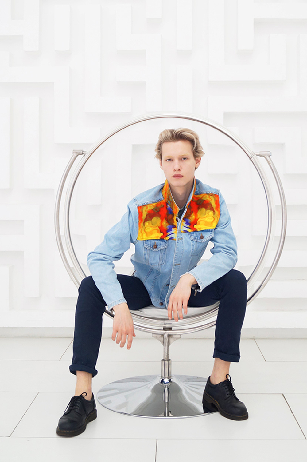 LIGVIANNI Джинсовая куртка Denim Jacket Tiger