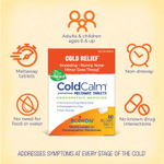 Boiron, ColdCalm®, для детей от 4 лет, с нейтральным вкусом, 60 таблеток для рассасывания