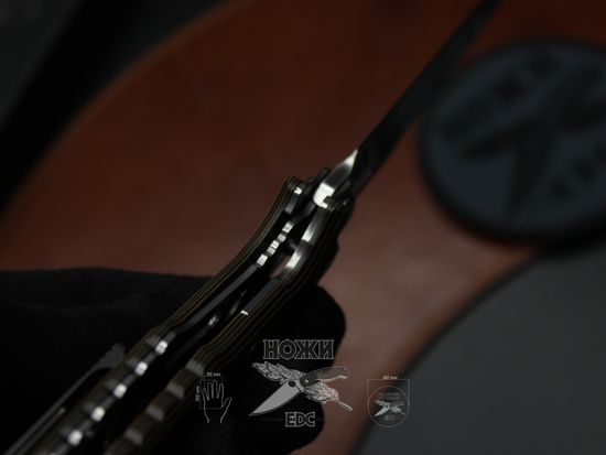 Складной нож НОКС Локи К 346-109407 c клинком из стали D2, рукоять G10