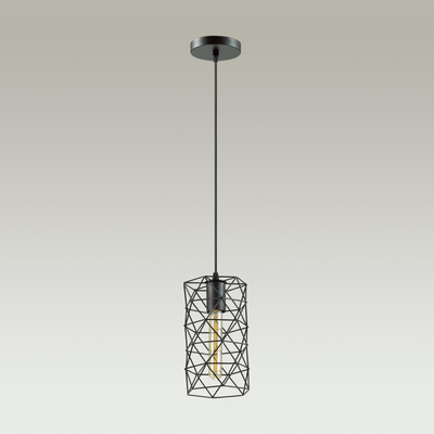 3729/1 SUSPENTIONI LN19 336 черный Подвес E27 1*60W 220V OLAF