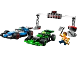 Конструктор LEGO City 60474 Сетка F1 с гоночными автомобилями CARB и Sauber