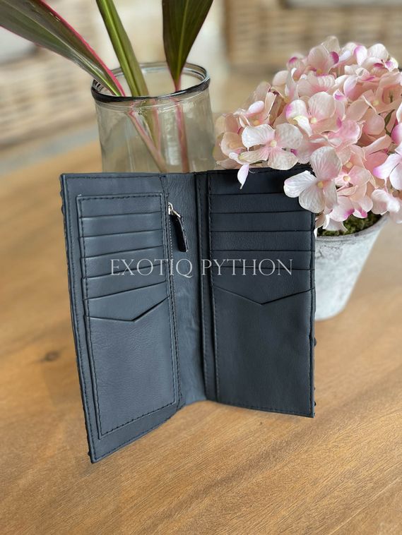 Кошелек-книжка из кожи питона WA-166
