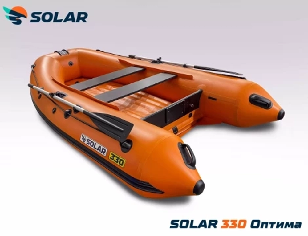 Лодка надувная моторная solar-330 к (оптима)