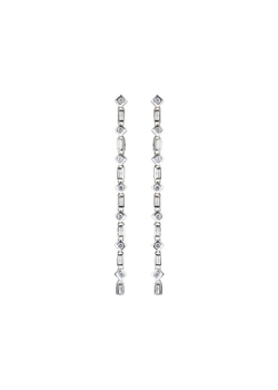 Серьги длинные Jouets Silver