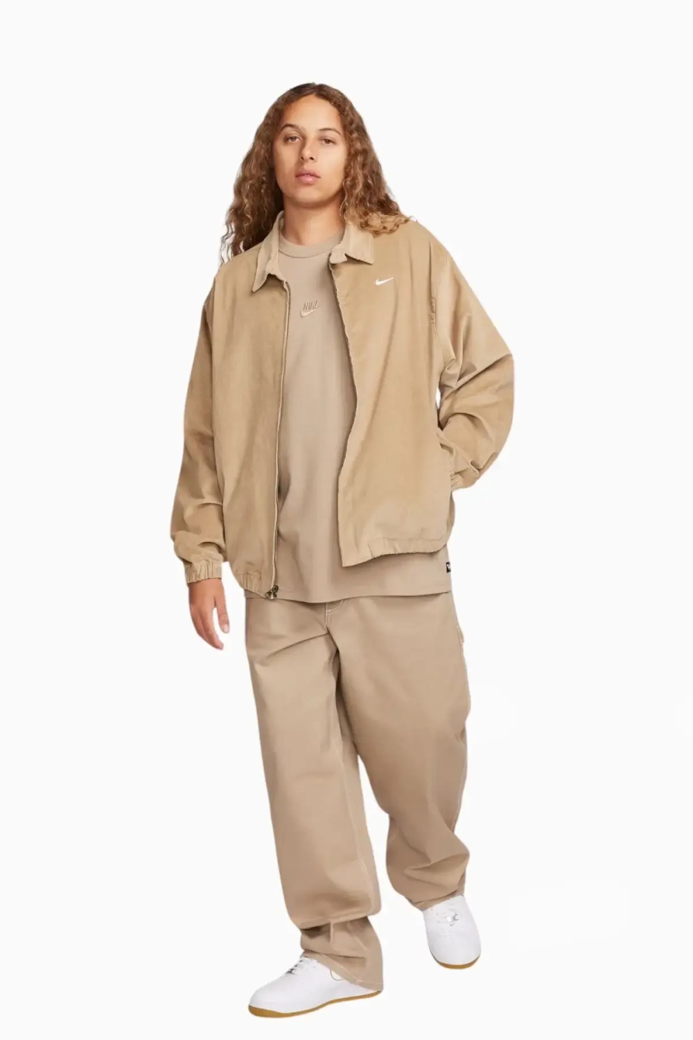 Футболка Nike Sportswear Premium Essentials - Бежевый