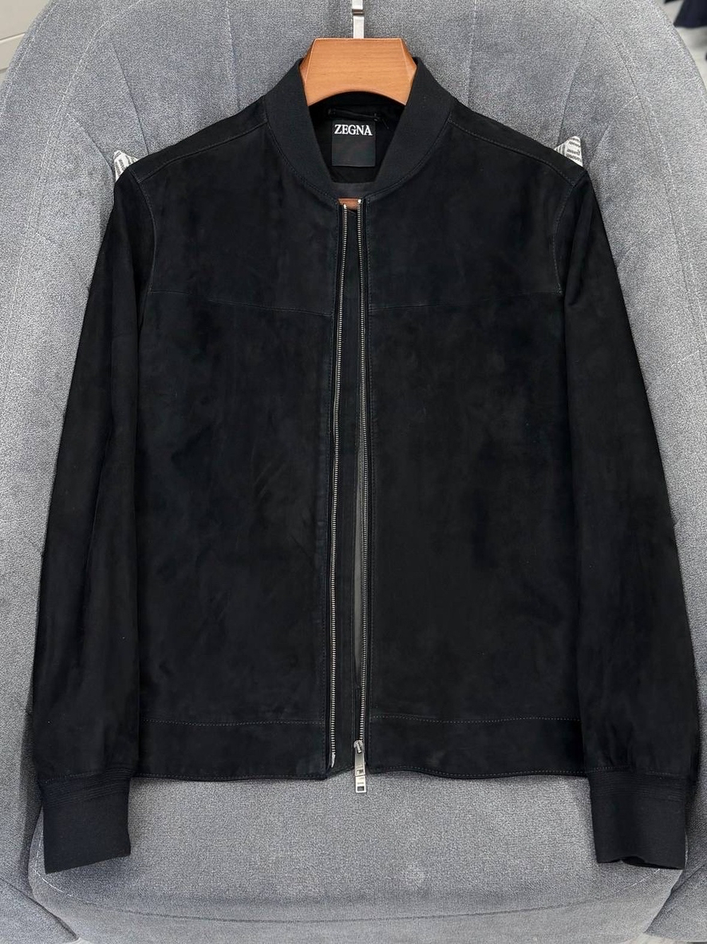 Замшевая куртка Ermenegildo Zegna