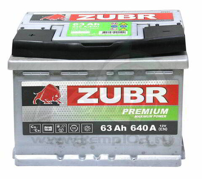 ZUBR Marine 63Ah L+