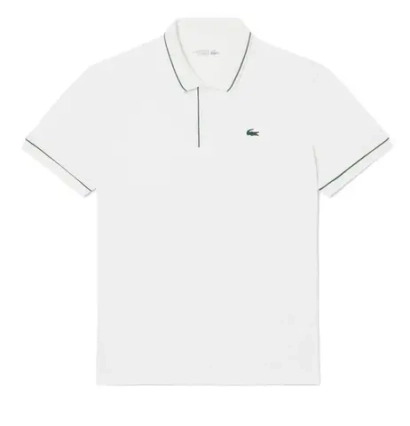 Теннисное поло Lacoste Heat Regulating Mini Piqu_ Golf - white