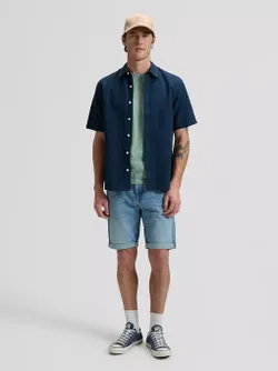 Рубашка мужская LEE SS LEE SHIRT RIVET NAVY