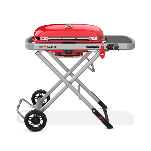 Газовый гриль Weber Traveler, красный