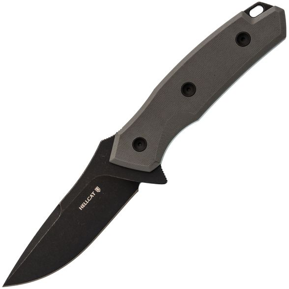 Цена наТуристический нож Mr.Blade Hellcat Covert, сталь AUS-8, рукоять G10, серый