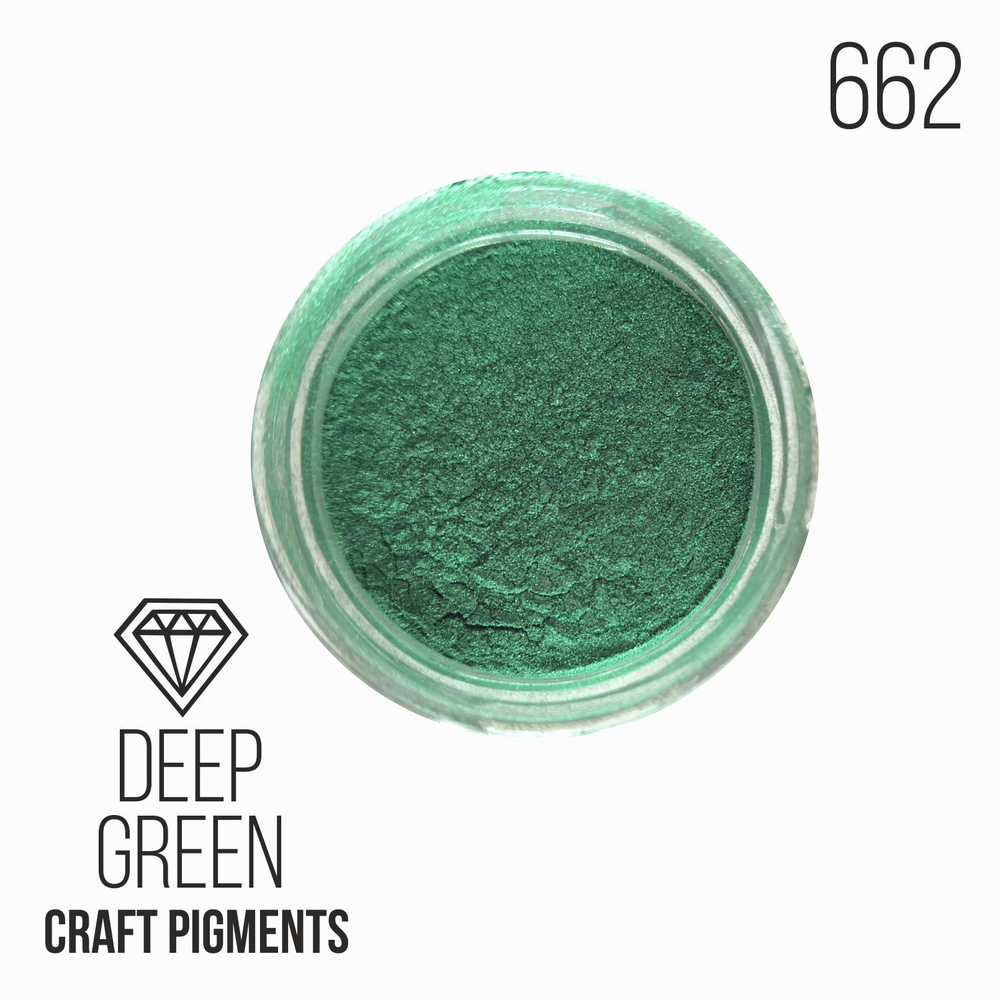 CraftPigments "Deep Green", темный зеленый, 25мл