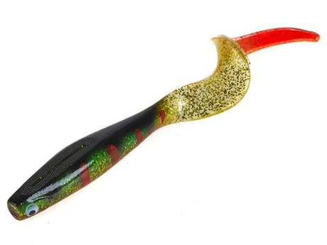 Виброхвост LJ 3D Series Kubira Fire Tail 9" (22,8 см), цвет PG27, 1 шт.