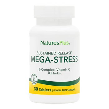 Natures Plus Mega-Stress 30 tab , Мега стресс
