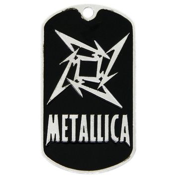 Жетон Metallica лого + надпись (027)