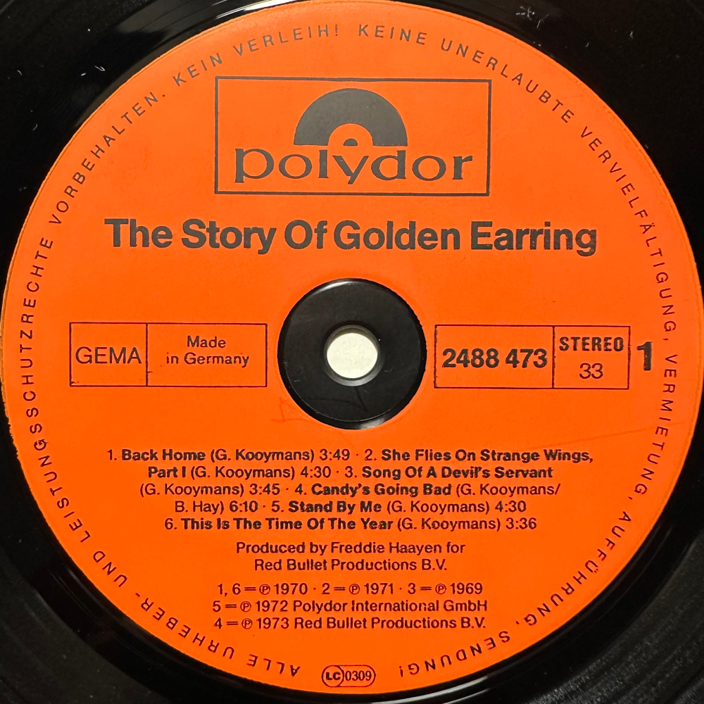 Golden Earring - The Story Of 2LP (Германия 1978г.)