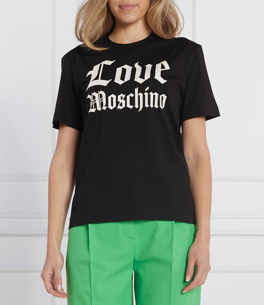 футболка Love Moschino - черный(W4H06 33 M3876)