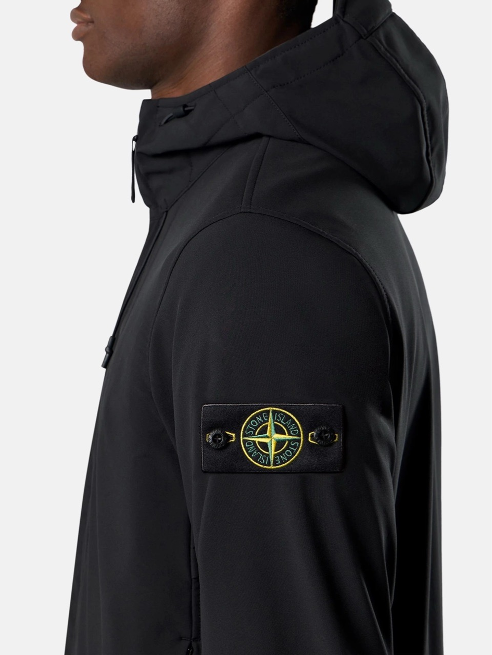 Куртка Stone Island Q100004 Soft Shell-R_E.DYE Technology Black