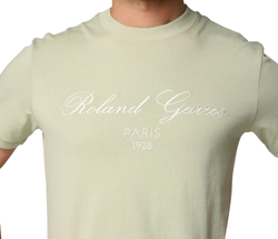 Мужская теннисная футболка Roland Garros Sporty Chic Tiago - зеленая
