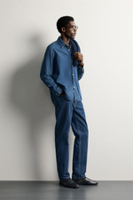 ДЖИНСОВАЯ РУБАШКА REGULAR FIT — ZARA · 4470/351