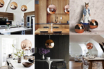 Pendant design lamp Copper Shade by Tom Dixon (Silver)