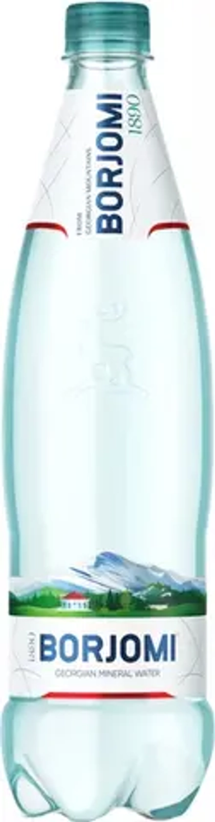 Вода природная минеральная Боржоми Газированная / Borjomi Sparkling 0.75 - пэт