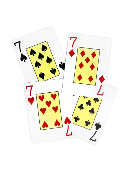 Карты для покера "Texas Holdem" 100% пластик, красная рубашка