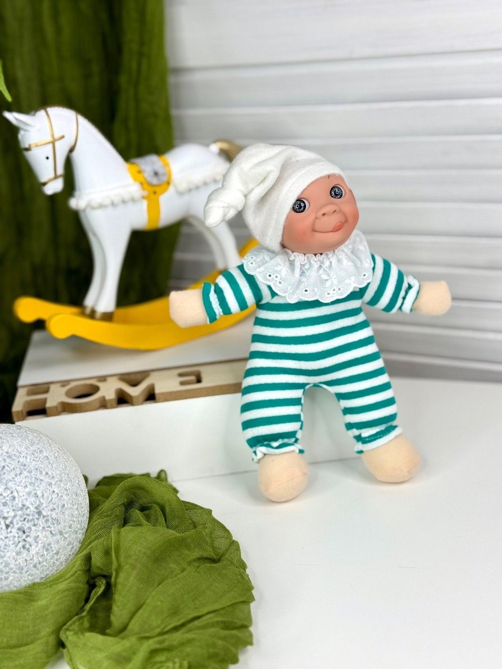 Кукла для девочки мягконабивная 23см Каритас (304U3)