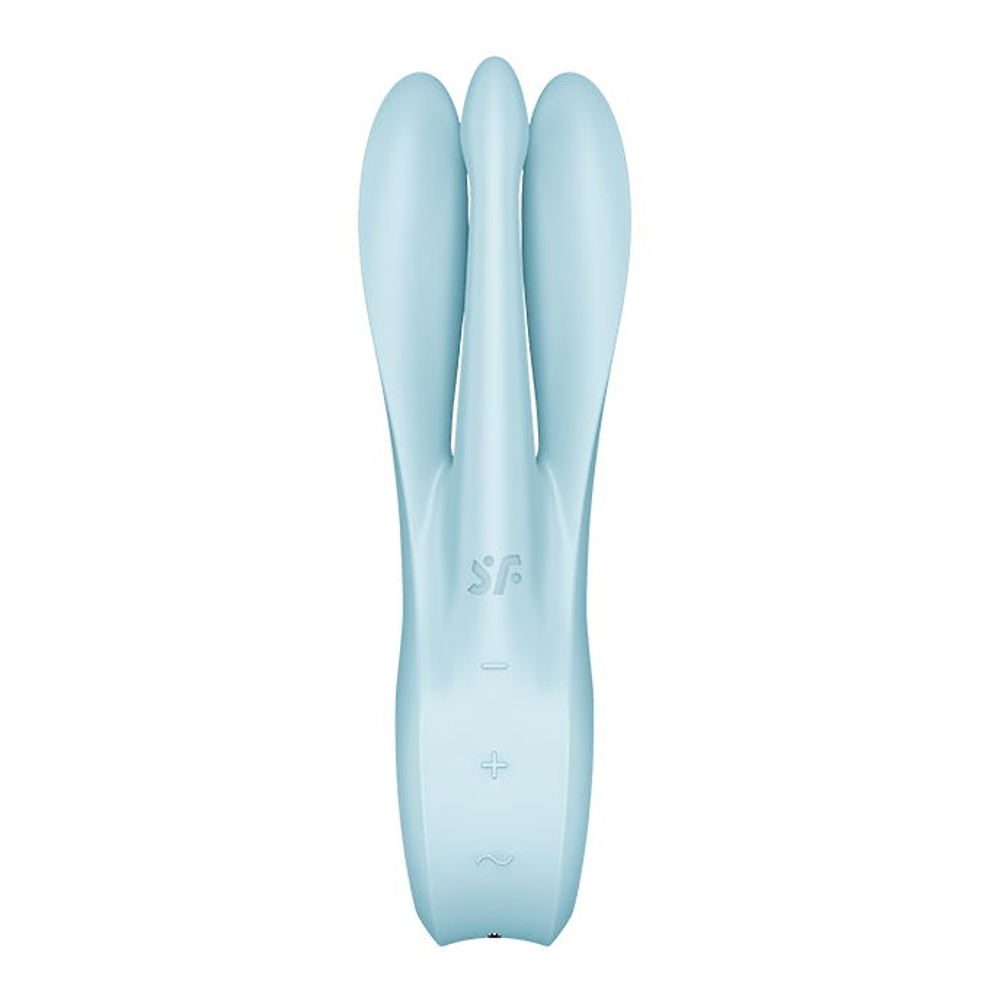 Satisfyer Threesome 1 Вибромассажер  (голубой)