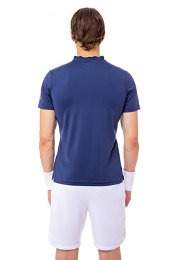 Мужское теннисное поло Hydrogen Tech Serafino Man - blue navy