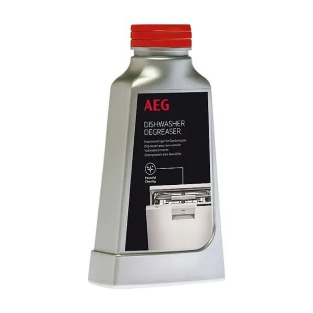 Средство ОБЕЗЖИРИВАЮЩЕЕ  для  посудомоечных машин AEG 200 г (Из Финляндии)