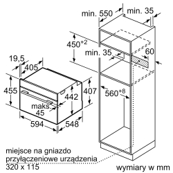 Электрический духовой шкаф Bosch CSG7364B1