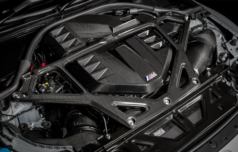 Eventuri Система впуска BMW M2 G87 / M3 G80 / M4 G82 карбоновая глянцевая V2 EVE-G8XMV2-CF-INT