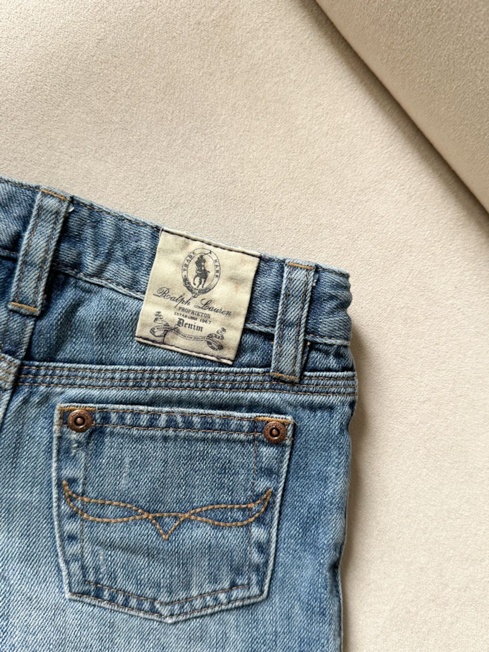 Джинсовые шорты Ralph Lauren, 98