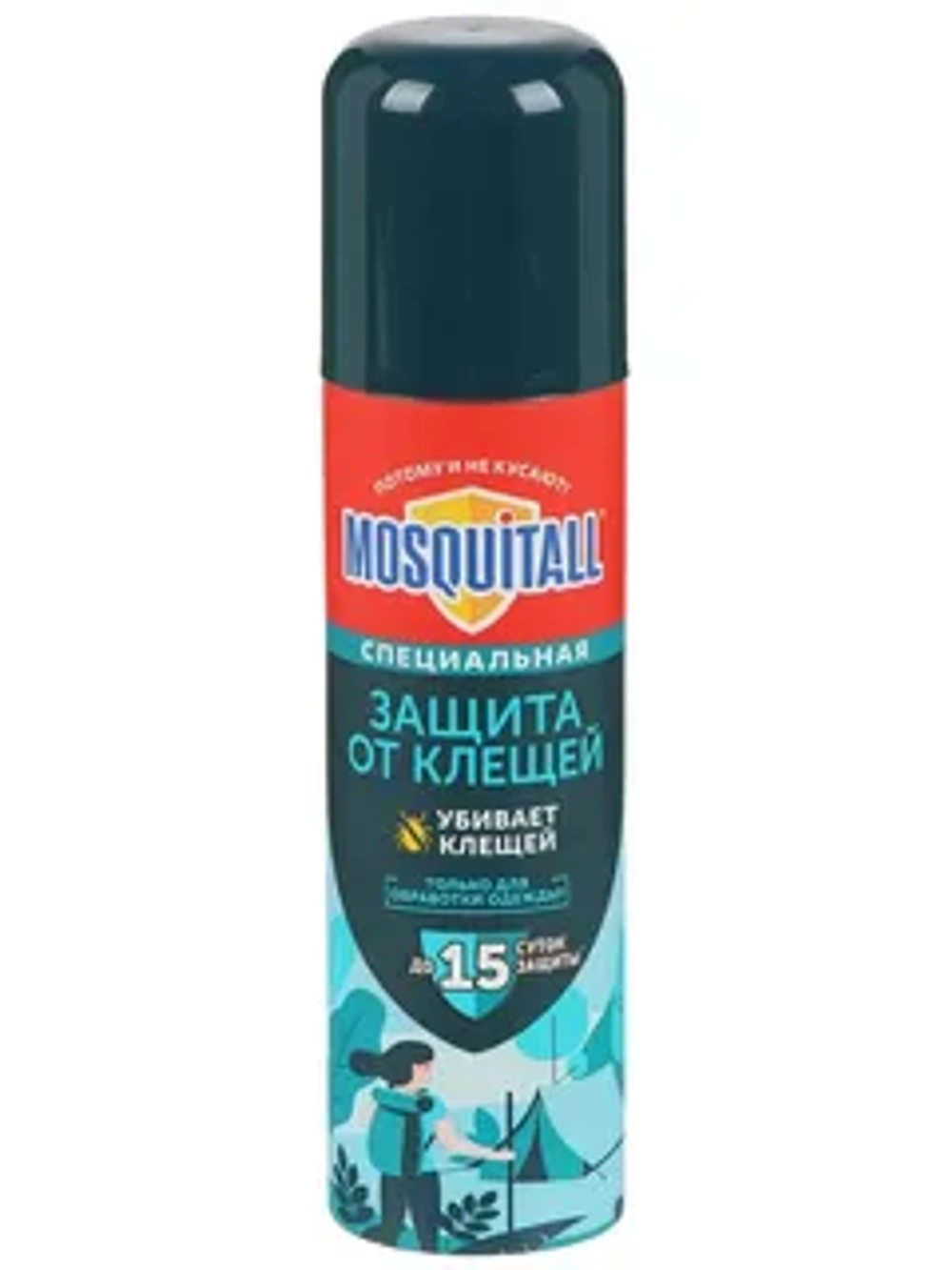 MOSQUITALL аэрозоль защита от клещей 150 мл.
