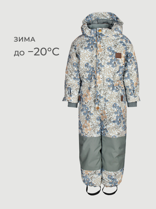 Комбинезон зимний Mjölk Зимние цветы, 250гр/м2