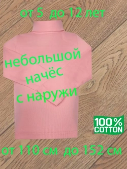 Водолазка с небольшим начесом