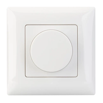 Панель SMART-P15-DIM-IN White (230V, 1A, TRIAC, Rotary, 2.4G) (Arlight, IP20 Пластик, 5 лет)