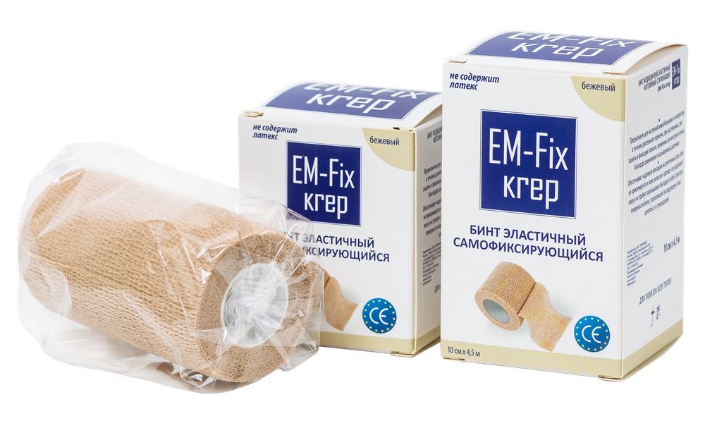 EM-Fix Krep, Медицинский бинт самофиксирующийся компрессионный