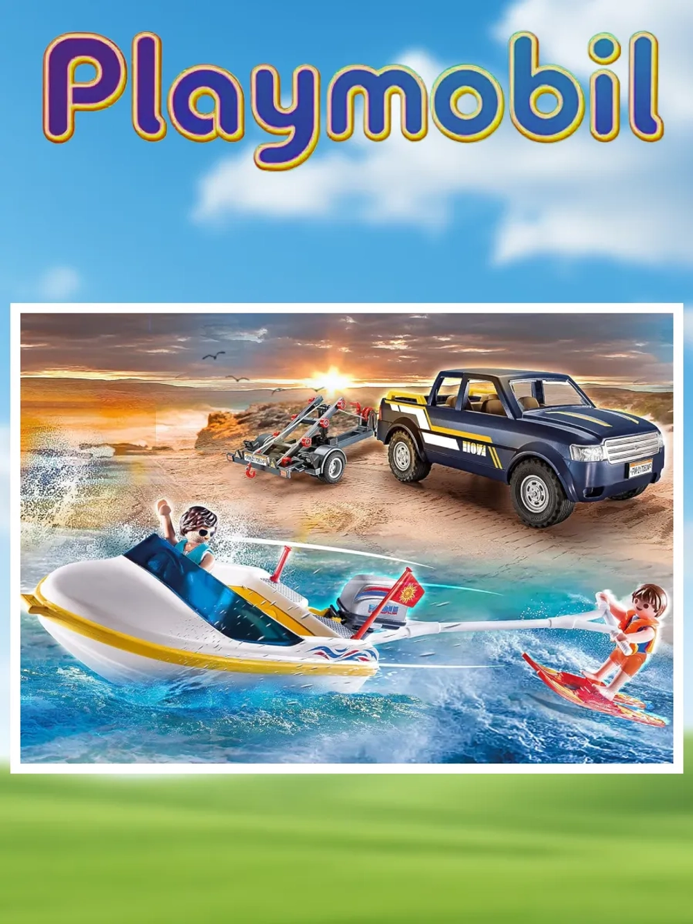Набор Скоростной катер Playmobil 70534