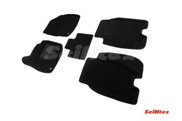 3D коврики в салон Honda Civic IX хэтчбек (2011-2016)