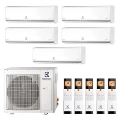 Мульти сплит система Electrolux на 5 комнат (20+25+25+25+25 кв.м) HM FMI