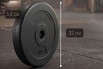 Диск 26 мм. пластиковый  10 кг VictoryFit VF-SPL26100