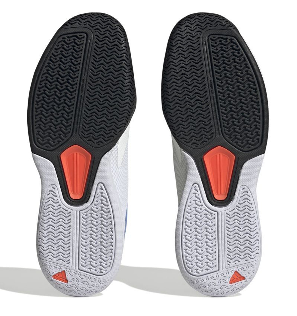 Мужские кроссовки теннисные Adidas Court Flash Speed - cloud white/core black/core black