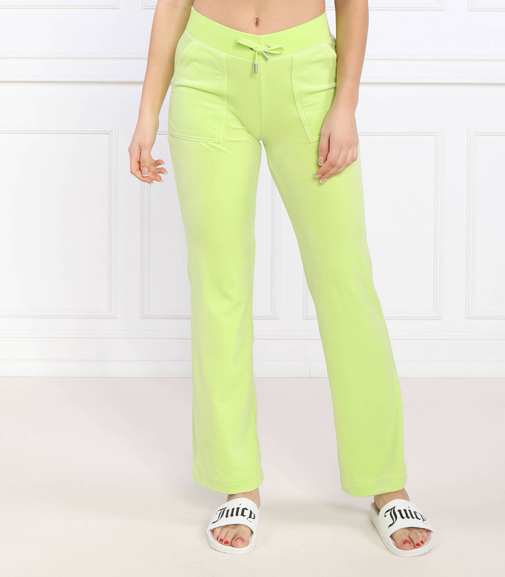 спортивные штаны del ray Juicy Couture - лимонный(JCAP180)