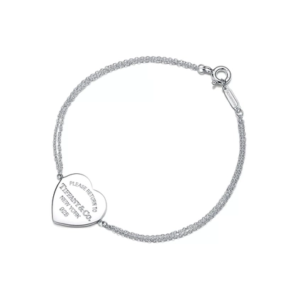 Браслет из серебра, 💠Tiffany Heart Tag Bracelet